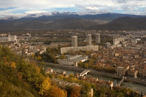 Panorama de Grenoble — Foto de Stock