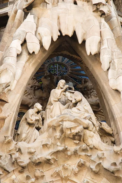Sagrada Familia sculpture — Stock Photo, Image