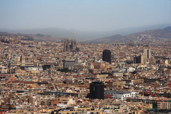 Barcelona panorama — Stok fotoğraf