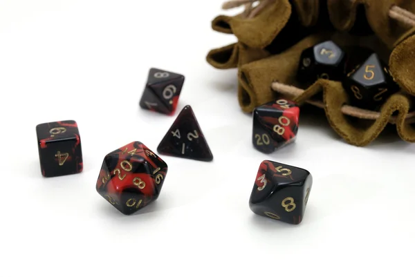 Multiside dice for gaming — Stock Photo, Image