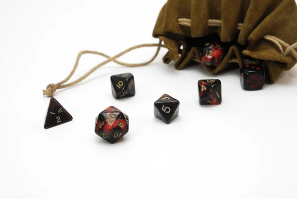 Multisided dice for gaming Stock Picture