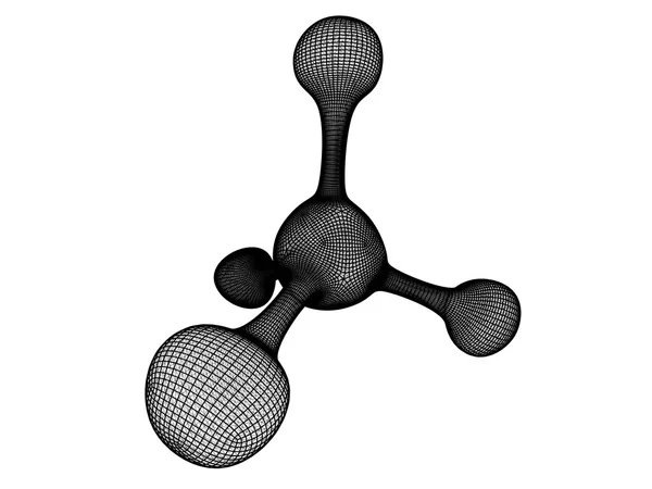 Atomens struktur — Stockfoto