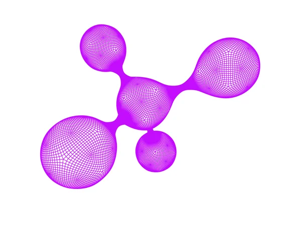 Struktura atomu — Stock fotografie