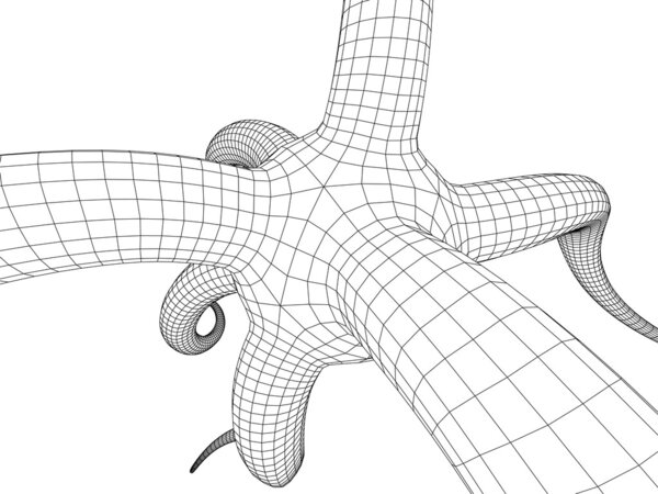 Трехмерная монохромная архитектура
