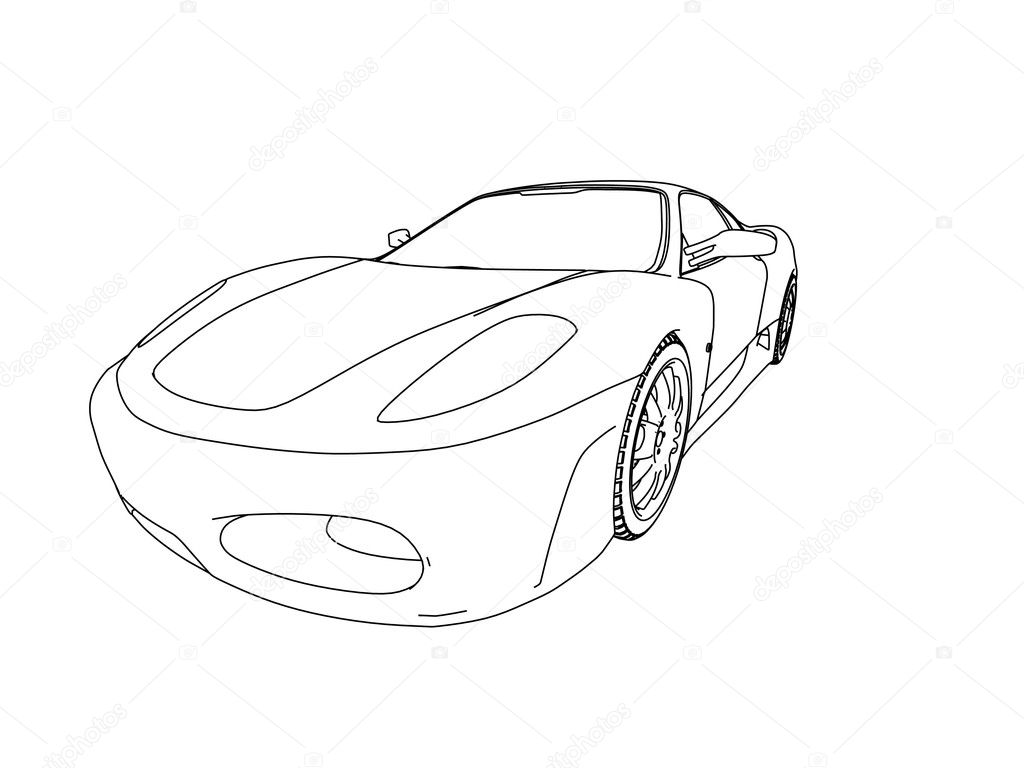 Featured image of post Drawing 3D Car Picture