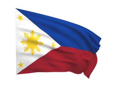 Flag of The Philippines clipart