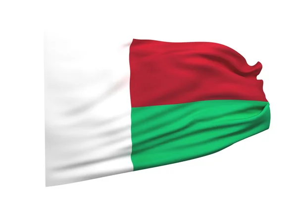 Флаг КНДР — стоковое фото