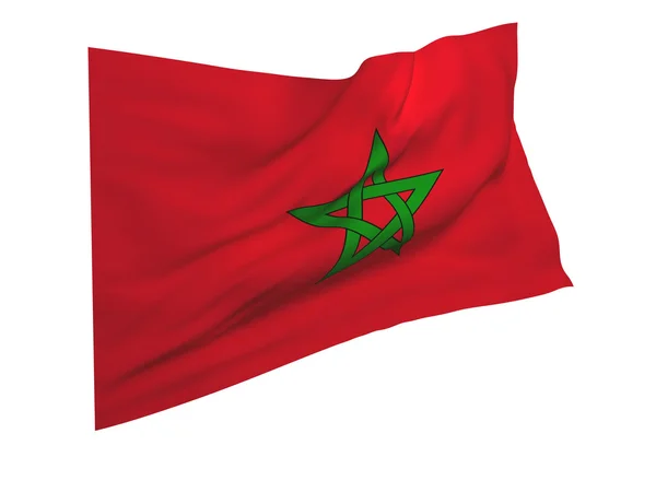 Bandera de Marruecos —  Fotos de Stock