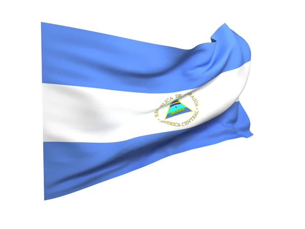 Bandeira da Nicarágua — Fotografia de Stock
