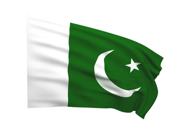 Σημαία του Πακιστάν — Φωτογραφία Αρχείου