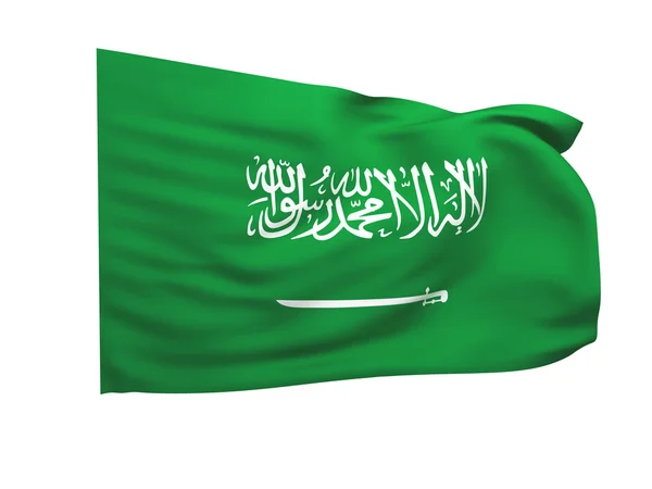 サウジアラビアの国旗です — ストック写真