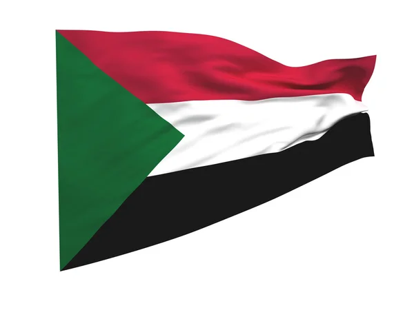Szudán zászlaja — Stock Fotó