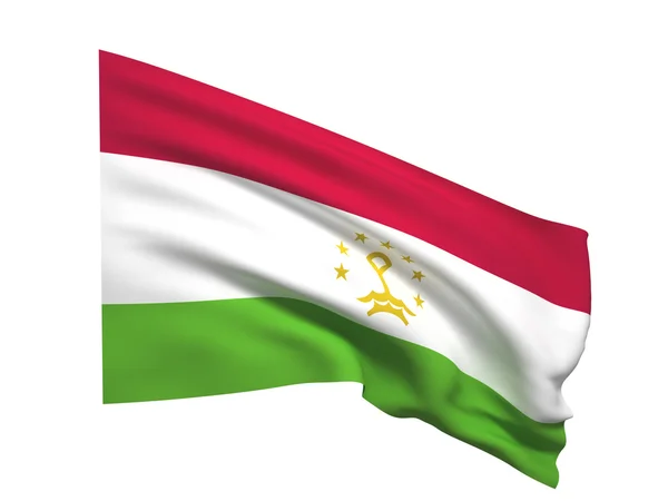 Flagga Tadzjikistan — Stockfoto