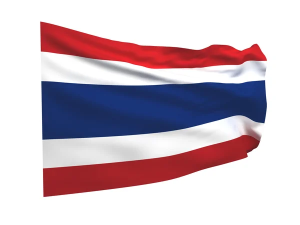 Flagge von Thailand — Stockfoto