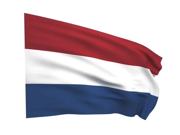 Nederländernas flagga — Stockfoto