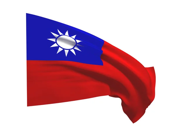 Çin Cumhuriyeti bayrağı — Stok fotoğraf