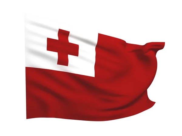 Флаг тонга — стоковое фото