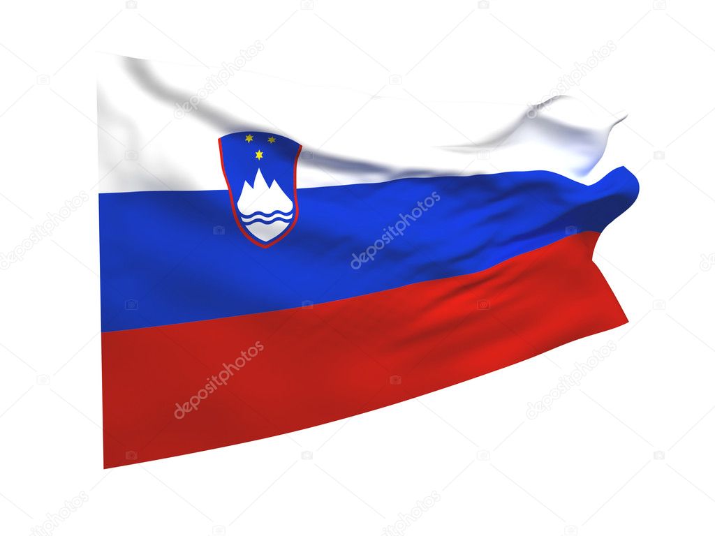 Flag of slovenia