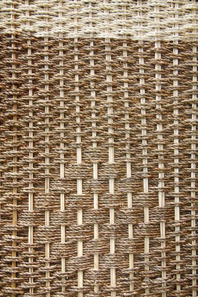 Texture of brown wicker basket — Stock Photo, Image