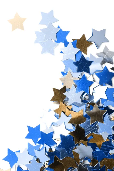 Las estrellas en forma de los confeti —  Fotos de Stock