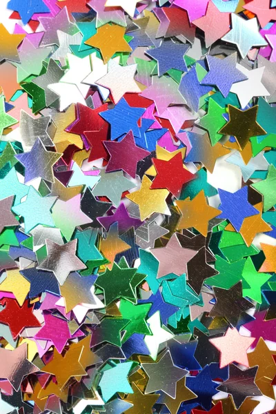 Stars in the form of confetti — Stock Photo, Image