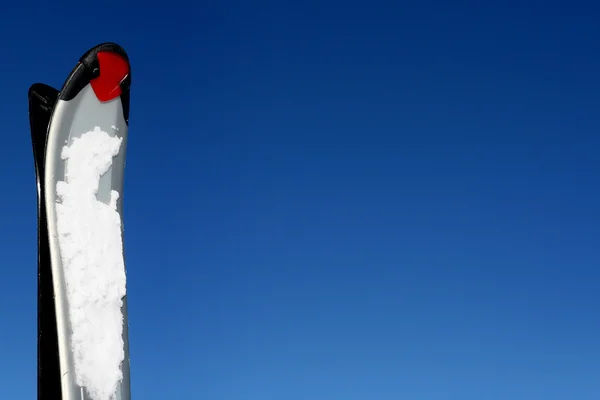 Para nart z naturalnego tła — Zdjęcie stockowe