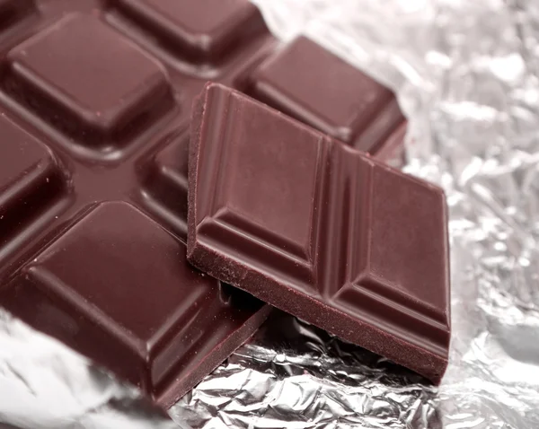 Gebroken chocolade — Stockfoto