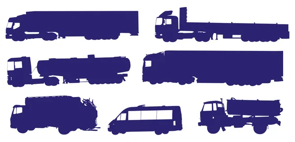 stock vector Vehicle shapes vector