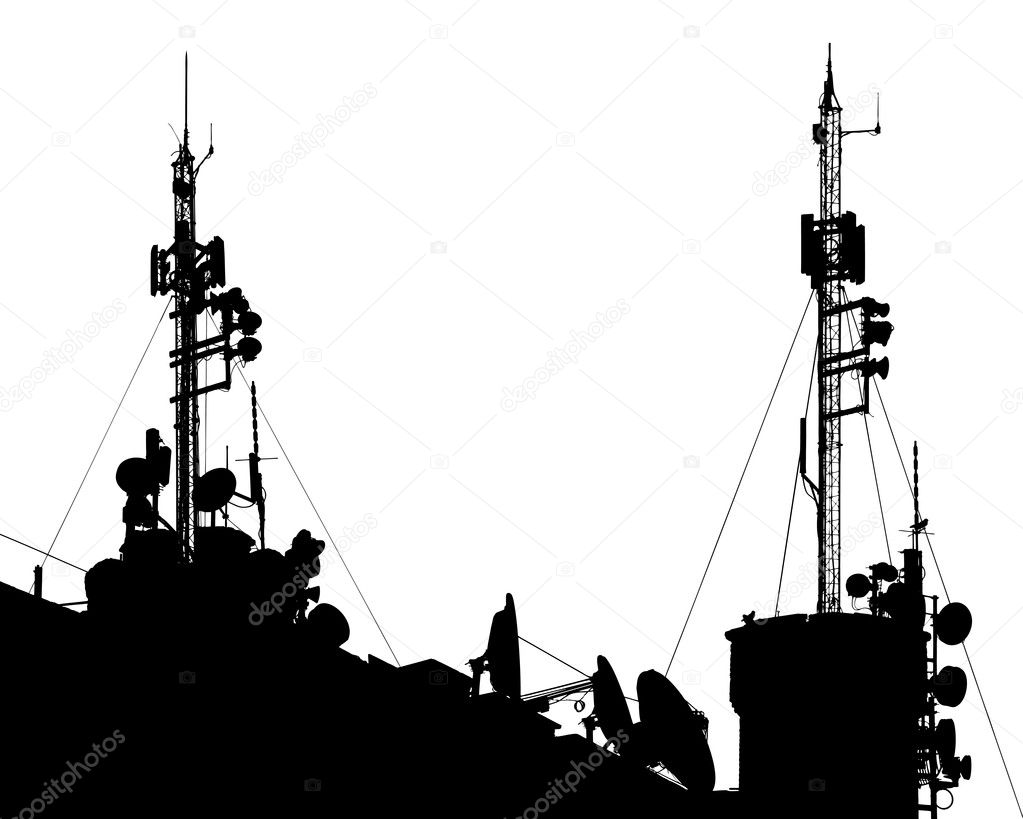 Towers, wired to wireless comm