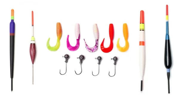 stock image Fishing floats with hook