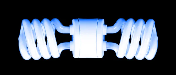 Compact fluorescent efficient power savi — Stock Photo, Image