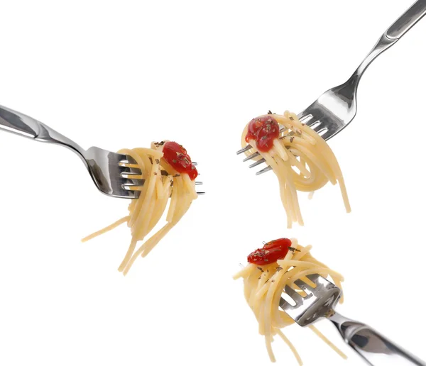 Stock image Spaghetti pasta and tomato sauce