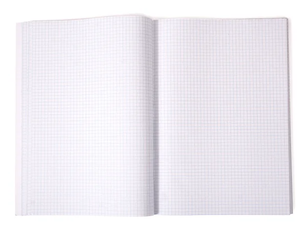 Cuaderno básico como fondo — Foto de Stock