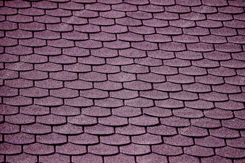 tiled roof - stock image