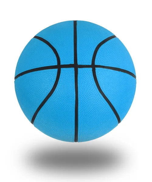 Blauwe basketbal — Stockfoto