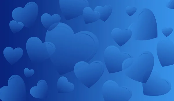 Romantisches Herz aus Fingerabdrücken — Stockfoto