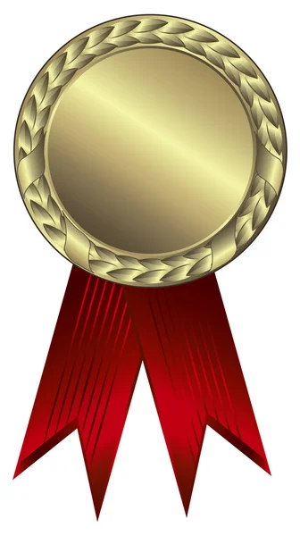 Gouden award linten — Stockvector