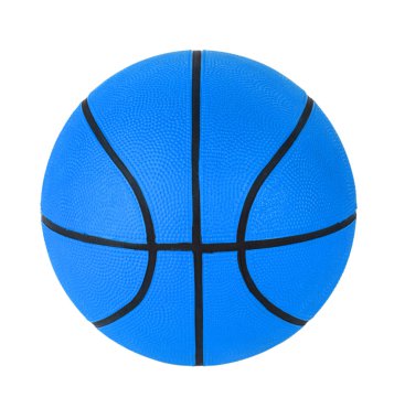 Blue basketball clipart