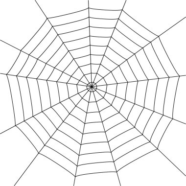 Spider web clipart