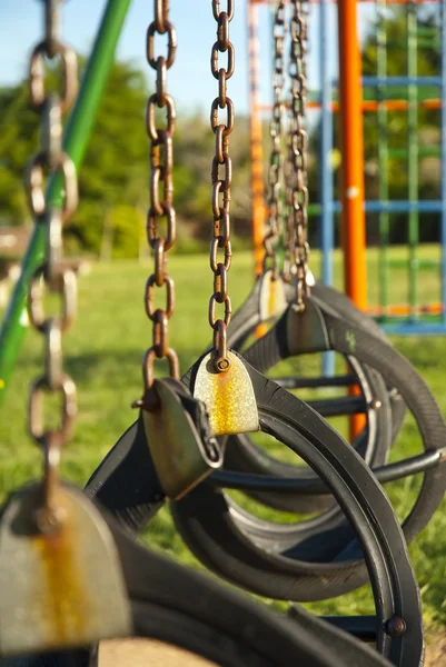 stock image Swings on a playground