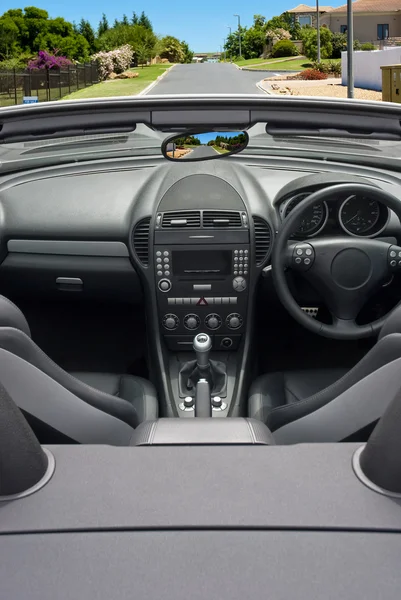 Luxus autó belső tere — Stock Fotó
