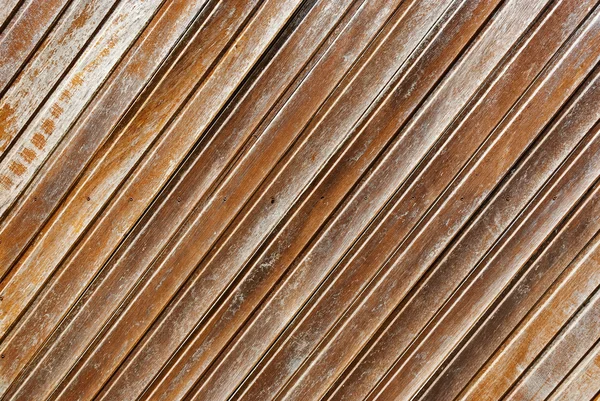 stock image Diagonal wood texture gate