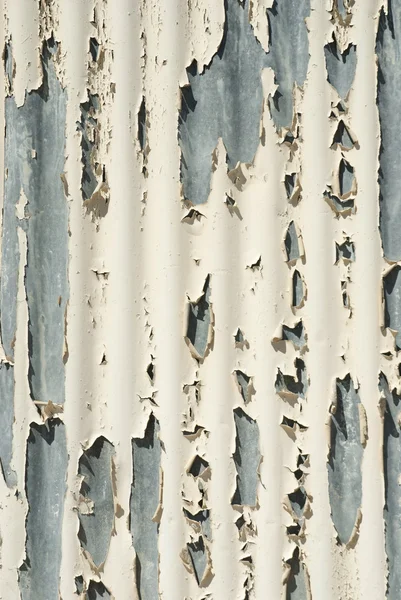 Peeling vernice da superficie metallica — Foto Stock