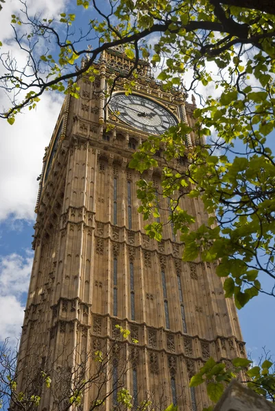 Big Ben with clouds — Stock Photo, Image