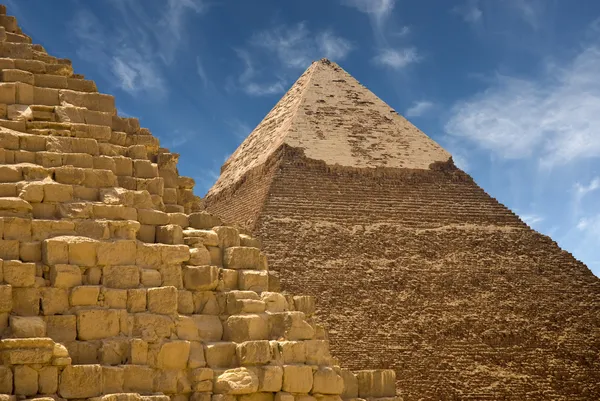 Pirámides en Giza — Foto de Stock