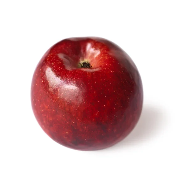 Ripe red apple isolated on white — Stock Photo, Image