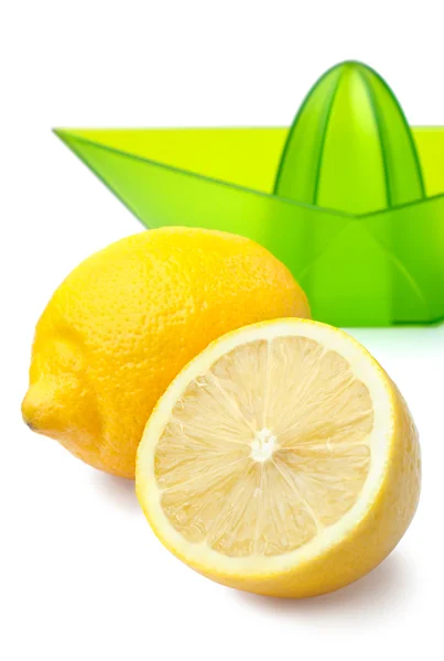 taze limon ve izole limon sıkacağı