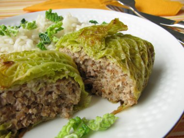 Stuffed cabbage clipart