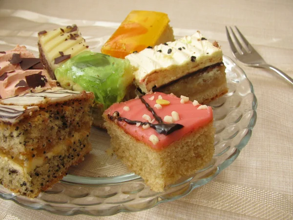 Cake plate — Stock Photo, Image
