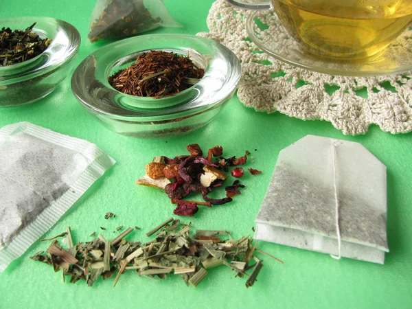 Разновидность чая — стоковое фото